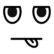 emoji qui tire la langue